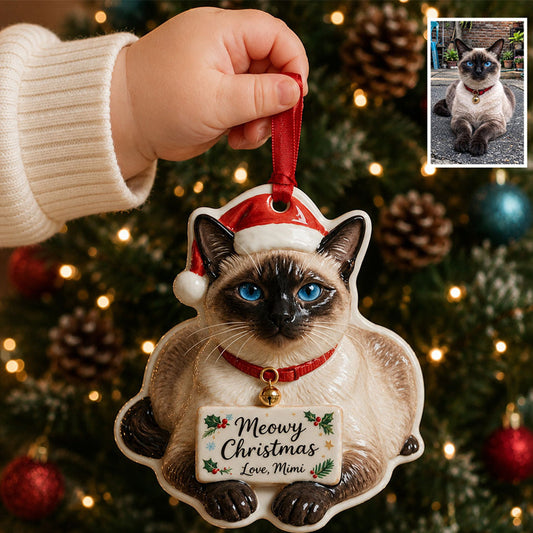Little Chrismtas - Personalized Dog Premium 3D Ornament