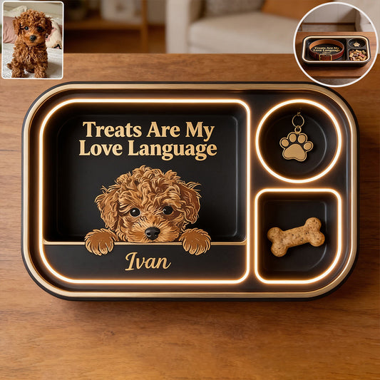 Treat Dealer - Personalized Dog Catch-All Tray