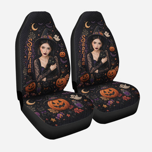 Halloween Costume Any Photo - Personalized Halloween Seat Covers
