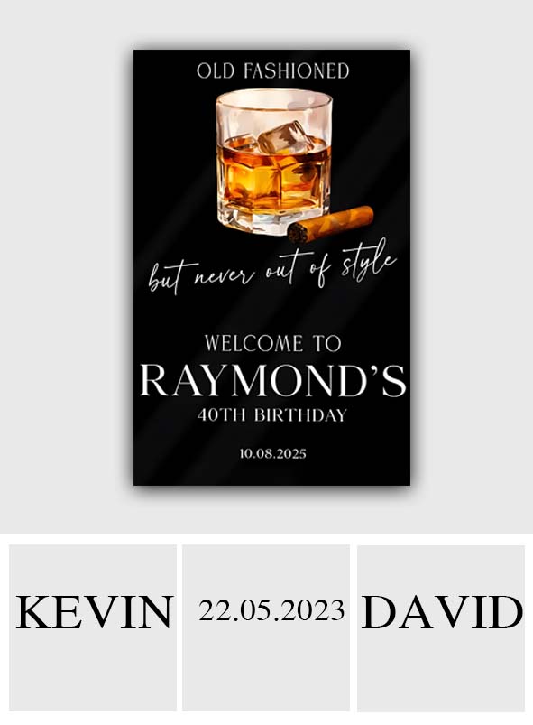 Happy Birthday - Personalized Birthday Canvas And Poster