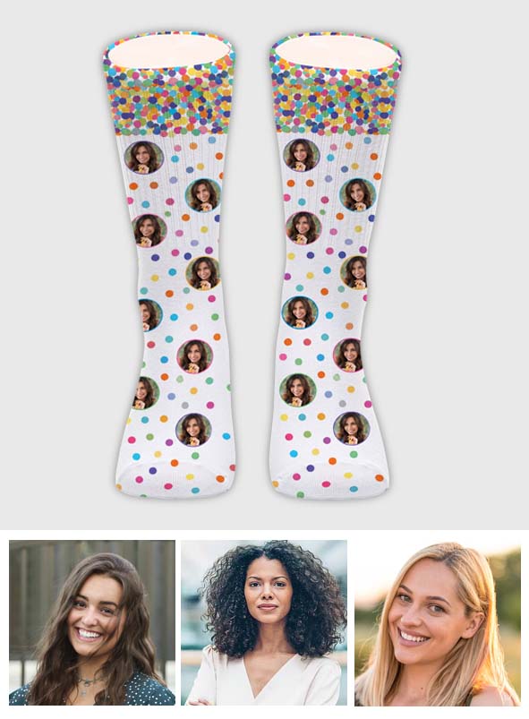 Happy Birthday - Personalized Birthday Socks