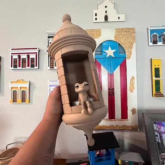 【Sound Lamp】 BORILUME Coquí Wall Lamp With LED Light For Puerto Rican Bedroom Office Decor, Christmas Gift Ideas