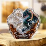 You & Me We Got This - Personalized Dragon Custom Shaped Acrylic Plaque