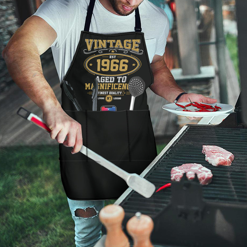 Birthday Gift - Personalized Birthday Apron With Pockets