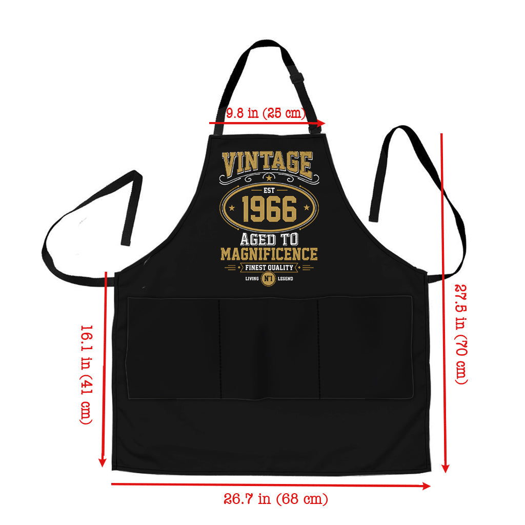 Birthday Gift - Personalized Birthday Apron With Pockets