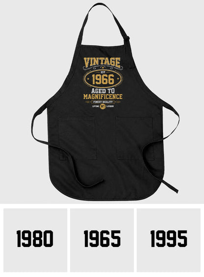 Birthday Gift - Personalized Birthday Apron With Pockets