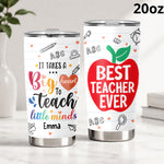 Back To School - Personalized Teacher Tumbler