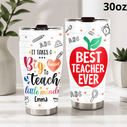 Back To School - Personalized Teacher Tumbler