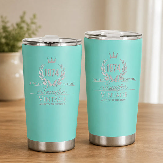 Happy Birthday - Personalized Birthday Tumbler
