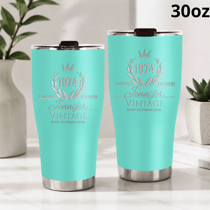 Happy Birthday - Personalized Birthday Tumbler
