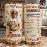 Baking Nutritions - Personalized Baking Tumbler