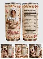 Baking Nutritions - Personalized Baking Tumbler
