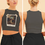 Birthday Gift Idea - Personalized Birthday Crop Tank Top