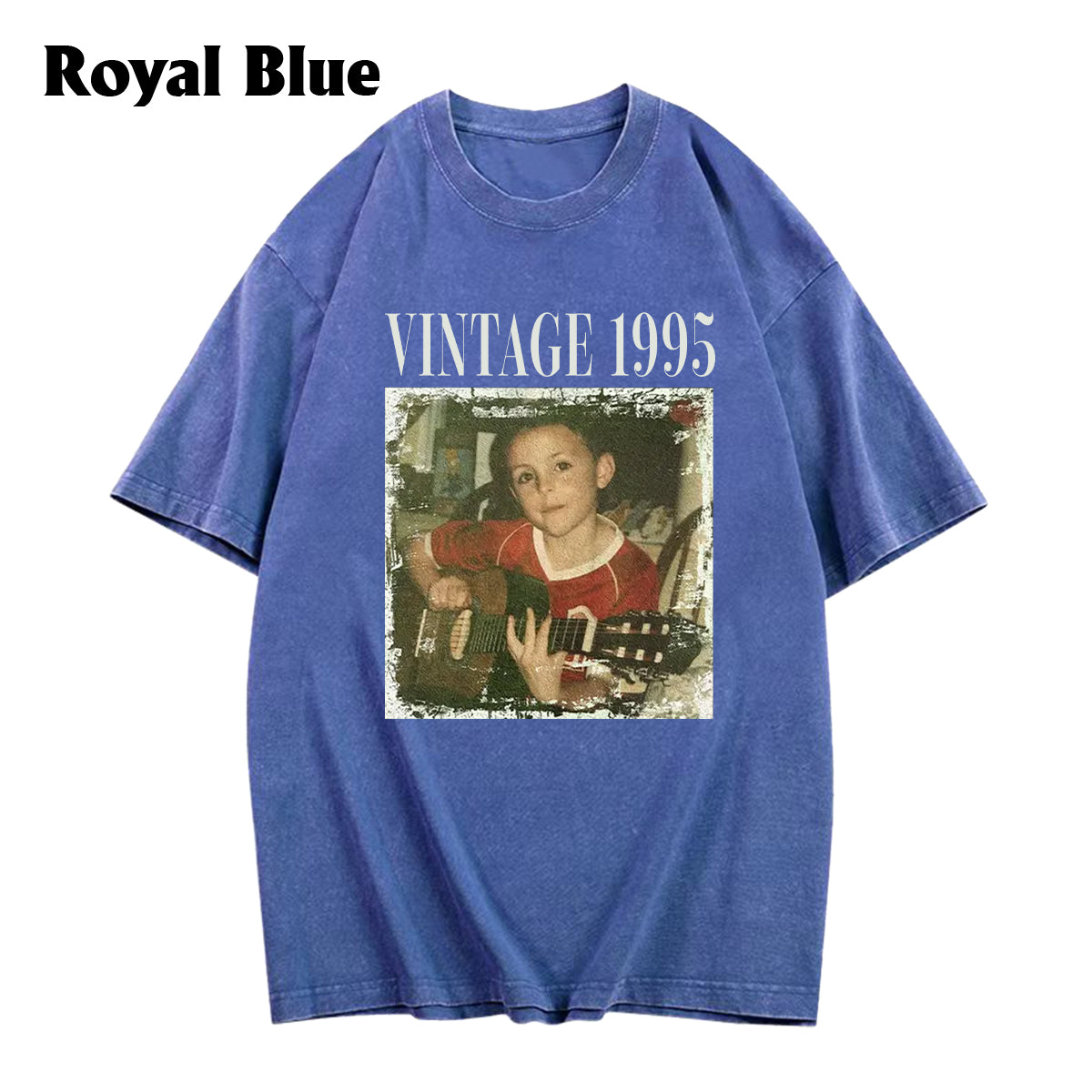Birthday Gift - Personalized Birthday Washed T-Shirt