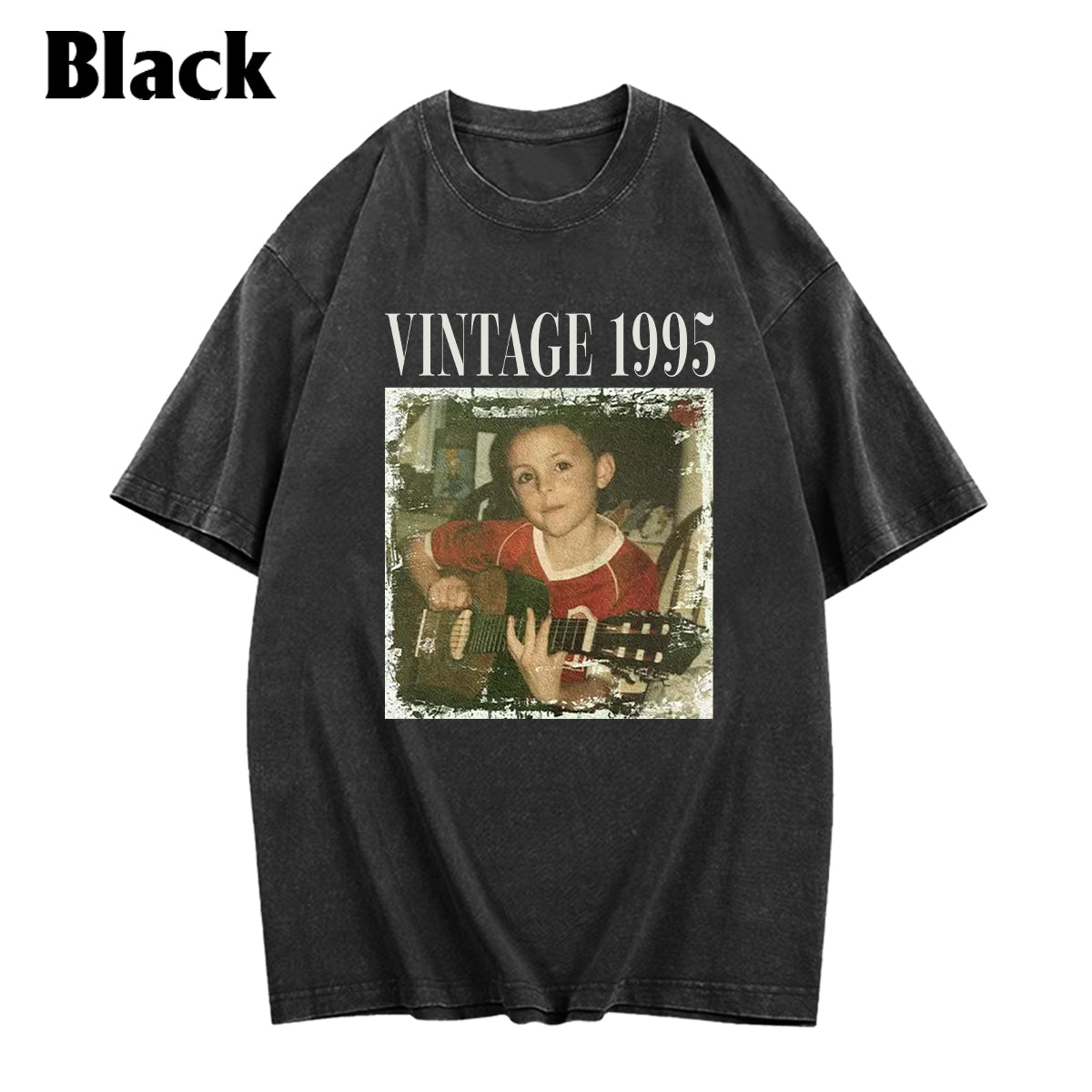 Birthday Gift - Personalized Birthday Washed T-Shirt