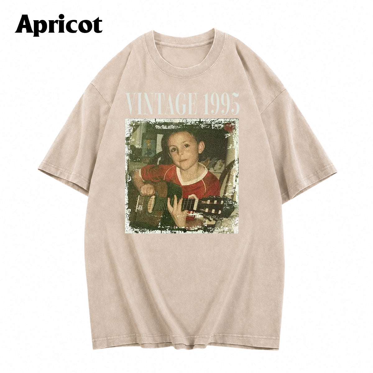 Birthday Gift - Personalized Birthday Washed T-Shirt