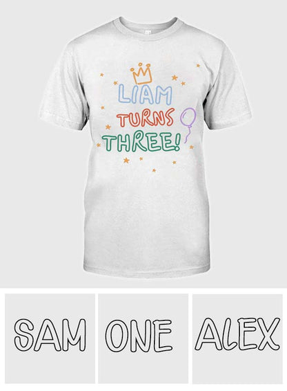 Happy Birthday - Personalized Birthday T-shirt And Hoodie