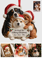 Little Chrismtas - Personalized Dog Premium 3D Ornament