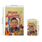 Happy Birthday - Personalized Birthday Garden Flag