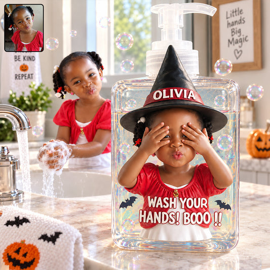 Wash Your Hands - Personalized Kid Pump Dispenser