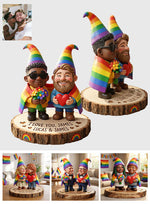 Custom Any Couple Photo - Personalized LGBT Support Premium 3D Figurine