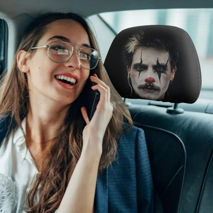 Funny Halloween - Personalized Family Car Headrest Covers