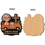 Happy Fall Y'all - Personalized Christian Wood Sign With Stake
