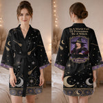 Bad Witch - Personalized Witch Satin Robe
