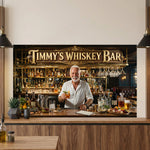 Bar Decoration - Personalized Whisky Wall Decal