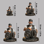 Custom Any Photo Birthday Celebration - Personalized Birthday Premium 3D Figurine
