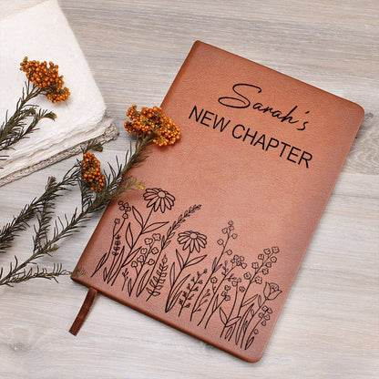 Birthday Gift - Personalized Birthday Leather Journal