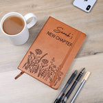 Birthday Gift - Personalized Birthday Leather Journal