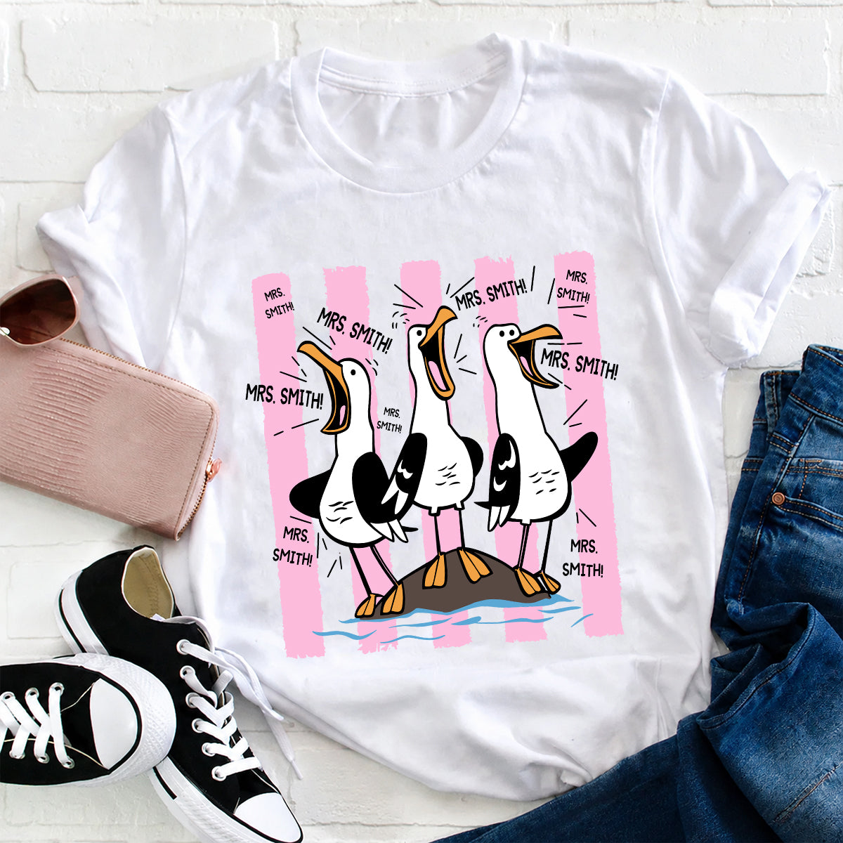 Back To School - Personalized Teacher T-shirt And Hoodie