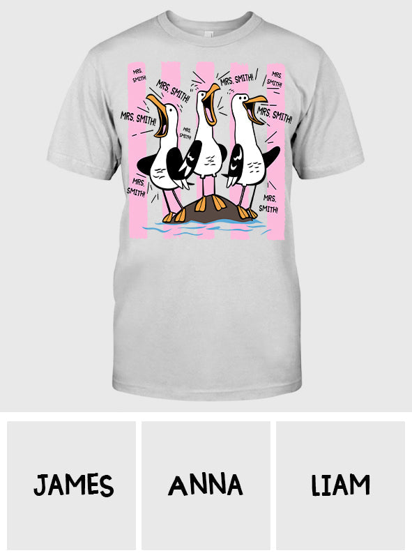 Back To School - Personalized Teacher T-shirt And Hoodie