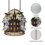 Grandma's Boo Crew - Personalized Grandma 3D Printed Glass Suncatcher