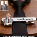 Gift For Male Co-Workers - Personalized Colleague Tie Clip
