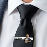 Gift For Male Co-Workers - Personalized Colleague Tie Clip