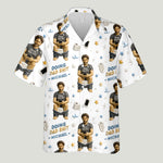 Doing Dad Sh*t - Personalized Father Hawaiian Shirt