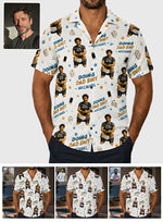 Doing Dad Sh*t - Personalized Father Hawaiian Shirt