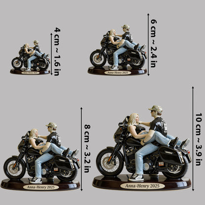 Ride Together - Personalized Biker Premium 3D Figurine