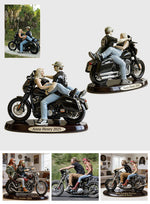 Ride Together - Personalized Biker Premium 3D Figurine