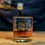 Happy Birthday - Personalized Birthday Whiskey Glass