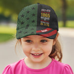 Juneteenth 1865 Because My Ancestors Weren't Free In 1776 - Personalized African American Classic Cap
