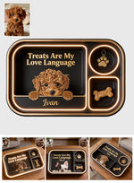 Treat Dealer - Personalized Dog Catch-All Tray