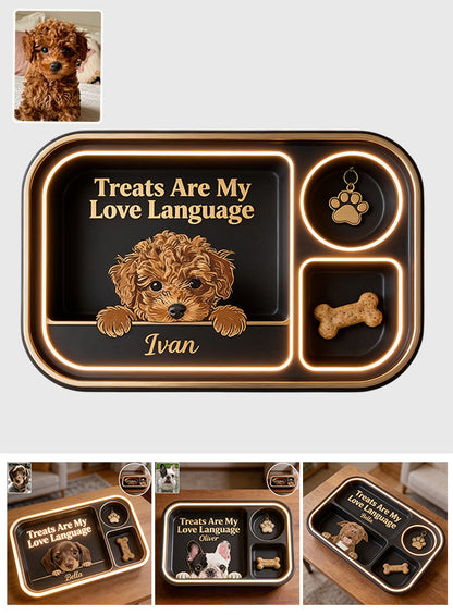 Treat Dealer - Personalized Dog Catch-All Tray