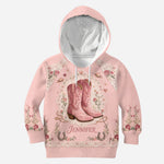 Cute Cowgirls - Personalized Cowgirl Hoodie and Leggings