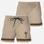 Man Of God - Personalized Christian Hawaiian Shirt & Men Shorts