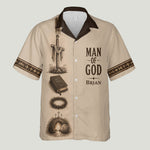 Man Of God - Personalized Christian Hawaiian Shirt & Men Shorts