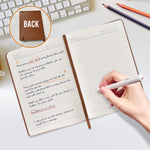 Custom Leather Travelling Journal - Personalized Travelling Leather Journal