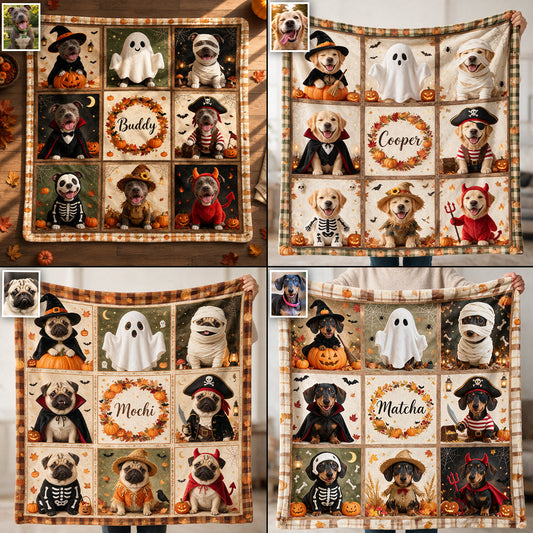 Spooky Friend - Personalized Dog Blanket